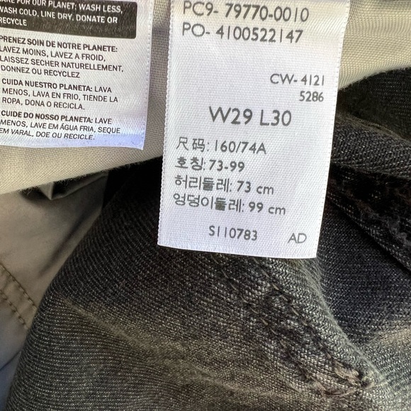 Levi's Black Denim Jeans - Picture 7 of 8